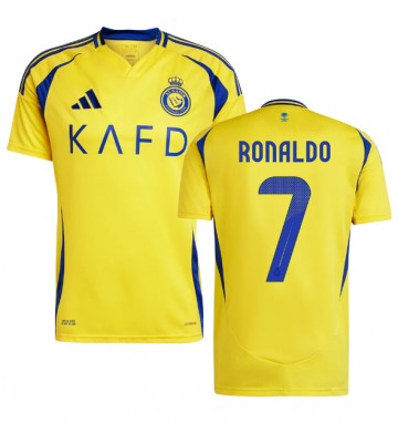 Al-Nassr Cristiano Ronaldo #7 Primera Equipación 2024-25 Manga Corta